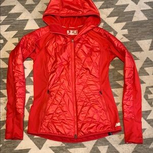 New Balance red jacket size S